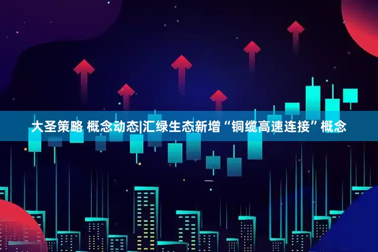 大圣策略 概念动态|汇绿生态新增“铜缆高速连接”概念
