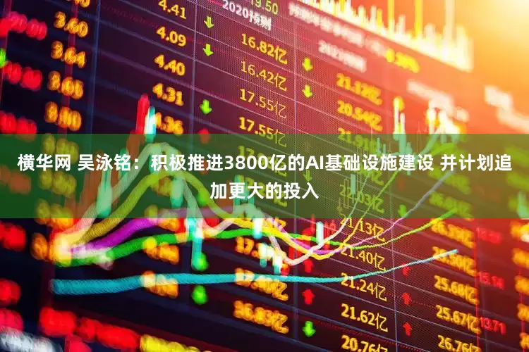 横华网 吴泳铭：积极推进3800亿的AI基础设施建设 并计划追加更大的投入